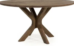 Houten Eettafels-Eleonora Tycho Eettafel Lichtbruin