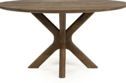 Houten Eettafels-Eleonora Tycho Eettafel Lichtbruin