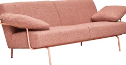 Zitbanken-Harvink Tyfoon 2,5-zitsbank Roze