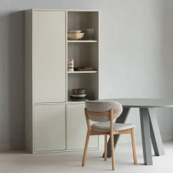 Eetkamerstoelen Zonder Armleuning-WOOOD Udar Eetkamerstoel Natural
