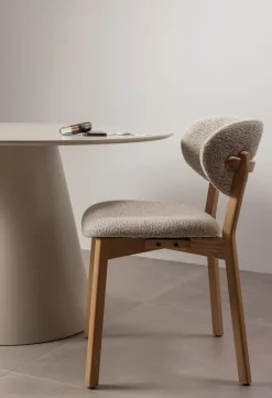Eetkamerstoelen Zonder Armleuning-WOOOD Udar Eetkamerstoel Natural