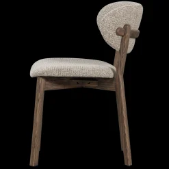 Eetkamerstoelen Zonder Armleuning-WOOOD Udar Eetkamerstoel Dark Brown