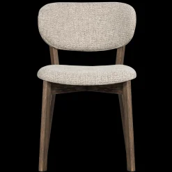 Eetkamerstoelen Zonder Armleuning-WOOOD Udar Eetkamerstoel Dark Brown