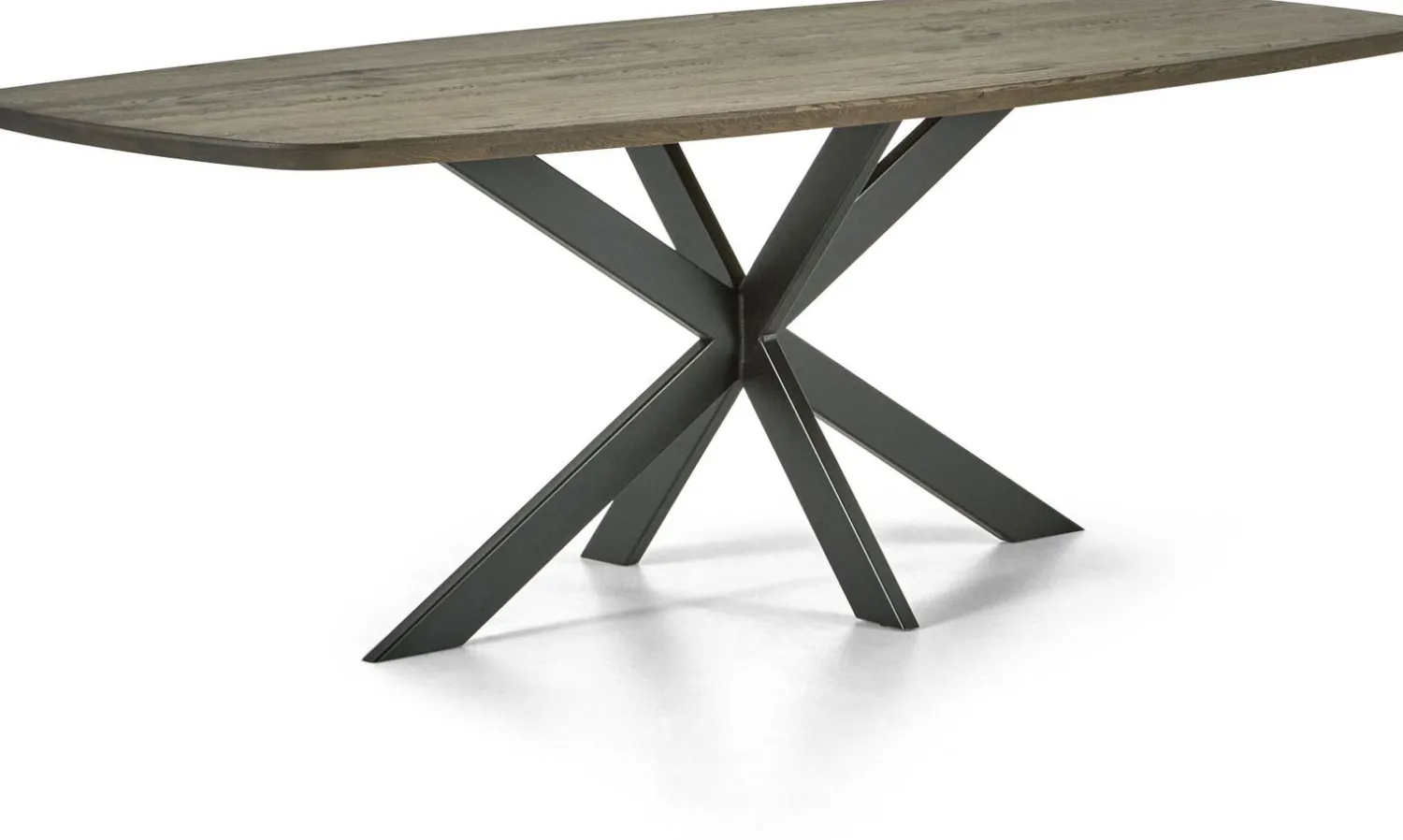 Houten Eettafels-Montèl Ultimo Eettafel Deer Brown