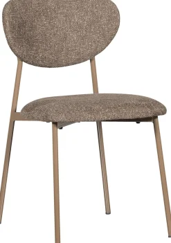 Eetkamerstoelen Zonder Armleuning-WOOOD Valor Eetkamerstoel Sand