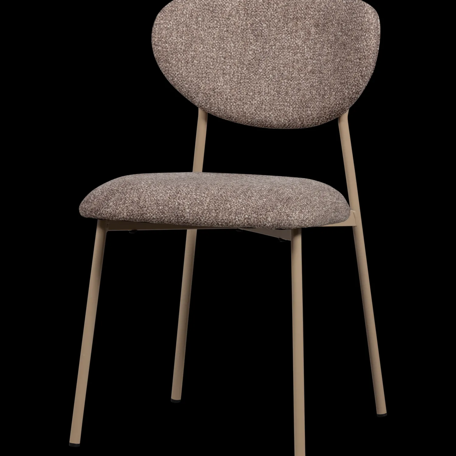 Eetkamerstoelen Zonder Armleuning-WOOOD Valor Eetkamerstoel Sand