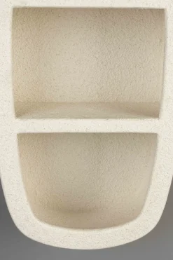 Opbergkasten|Opbergkasten-Dutchbone Veda Wandkast Beige