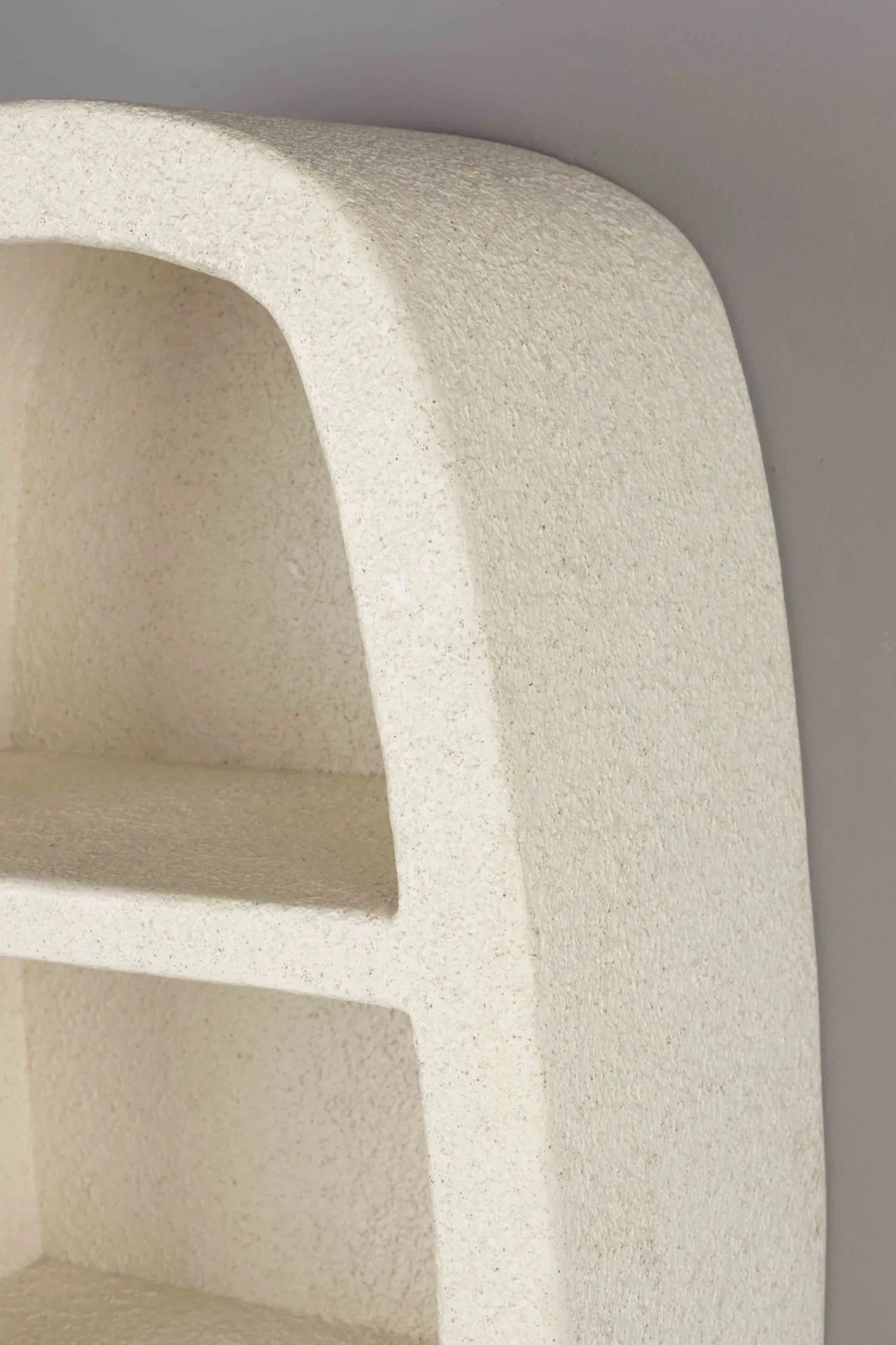 Opbergkasten|Opbergkasten-Dutchbone Veda Wandkast Beige