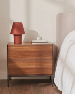 Nachtkastjes-Kave Home Vedrana Nachtkastje Naturel