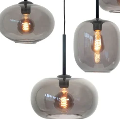 Moderne Hanglampen|Moderne Hanglampen-Feelings Wonen Venice Hanglamp Smoke