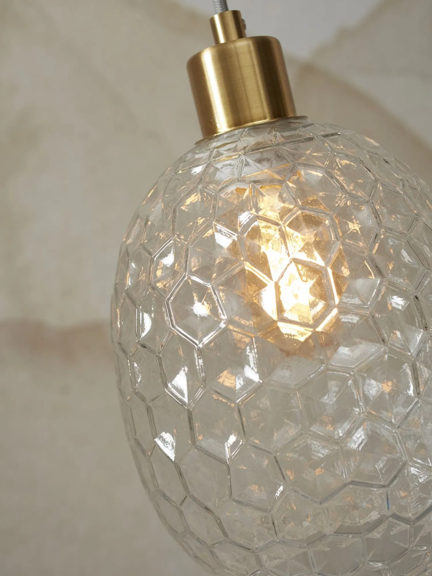 Glazen Hanglampen|Glazen Hanglampen-It's about RoMi Venice Ovaal Hanglamp Transparant
