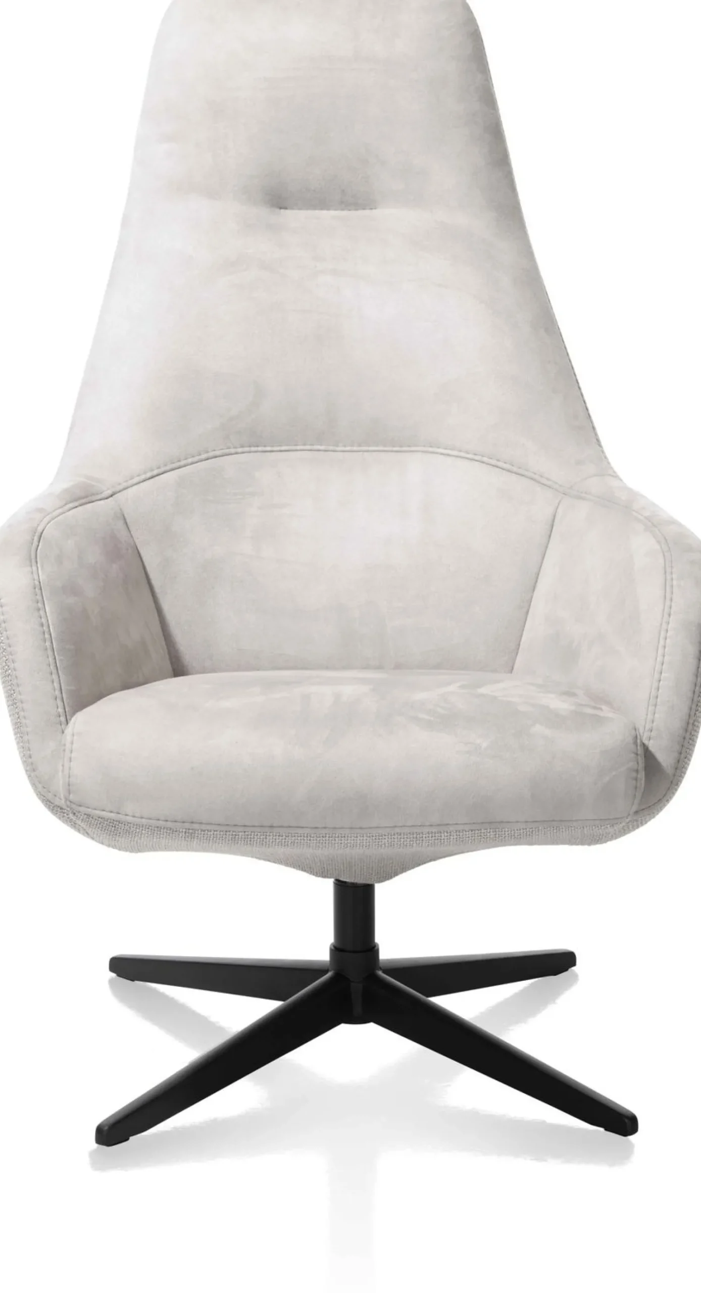 Draaifauteuils-XOOON Vernon Draaifauteuil Grijs