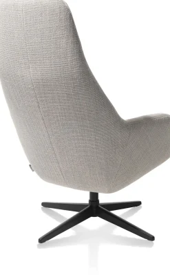 Draaifauteuils-XOOON Vernon Draaifauteuil Grijs