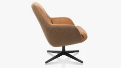 Draaifauteuils-XOOON Vernon Draaifauteuil Desert, Goud