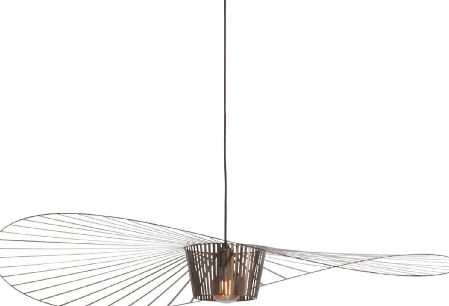 Moderne Hanglampen|Moderne Hanglampen-Petite Friture Vertigo L Hanglamp Bronze