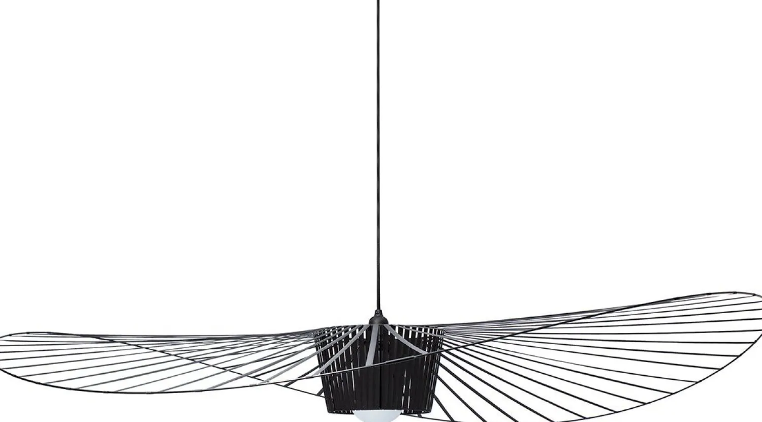 Moderne Hanglampen|Moderne Hanglampen-Petite Friture Vertigo L Hanglamp Zwart