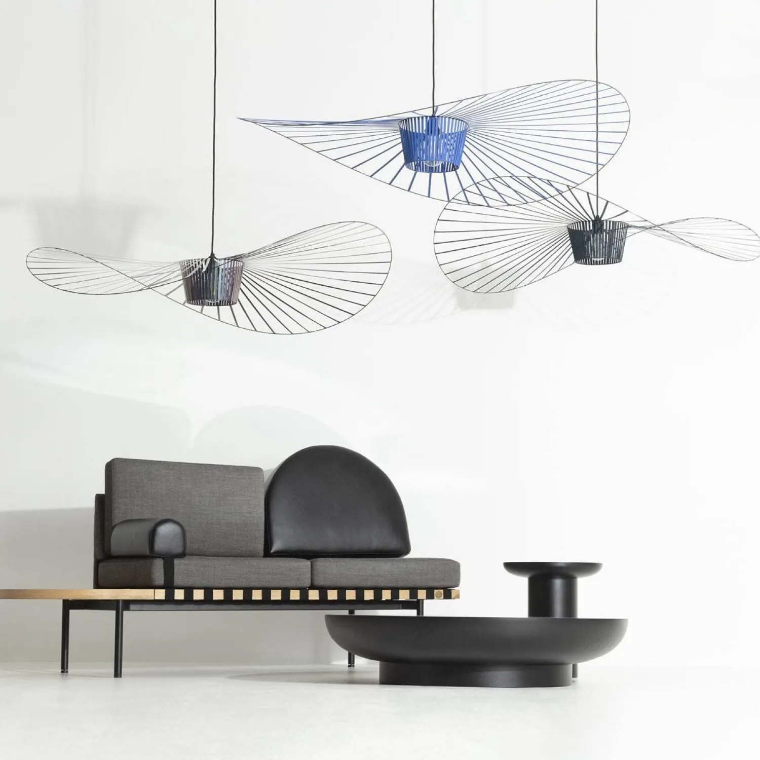 Moderne Hanglampen|Moderne Hanglampen-Petite Friture Vertigo L Hanglamp Zwart
