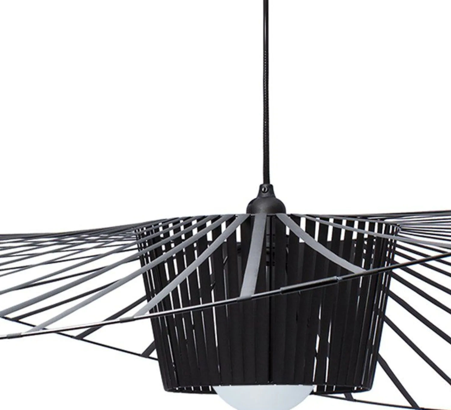 Moderne Hanglampen|Moderne Hanglampen-Petite Friture Vertigo L Hanglamp Zwart