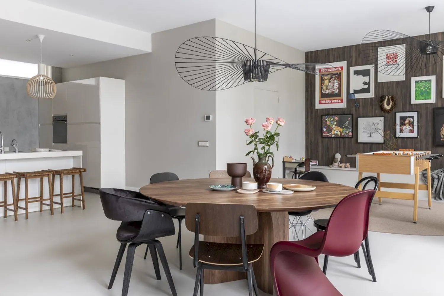 Moderne Hanglampen|Moderne Hanglampen-Petite Friture Vertigo L Hanglamp Zwart