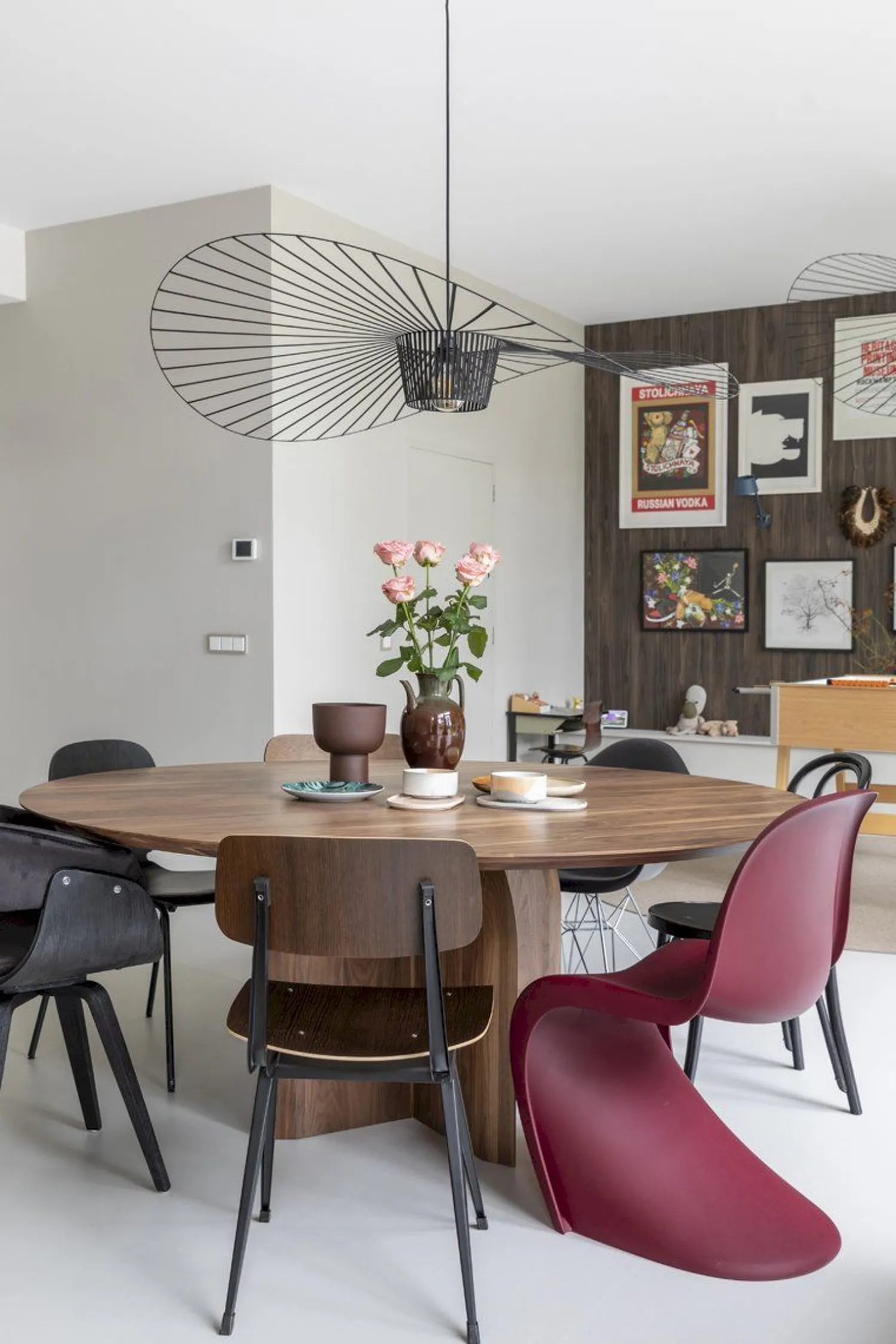 Moderne Hanglampen|Moderne Hanglampen-Petite Friture Vertigo L Hanglamp Zwart