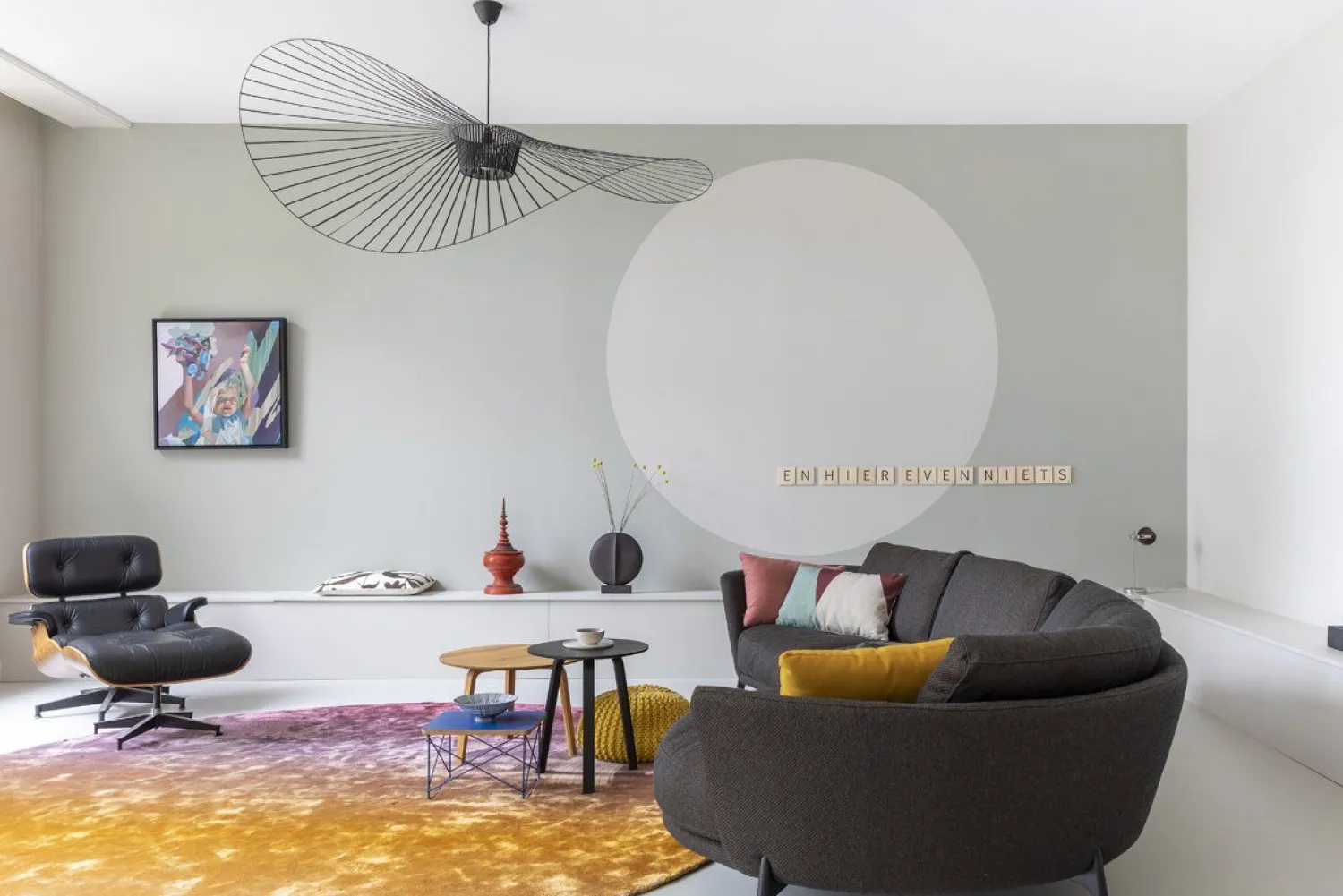 Moderne Hanglampen|Moderne Hanglampen-Petite Friture Vertigo L Hanglamp Zwart