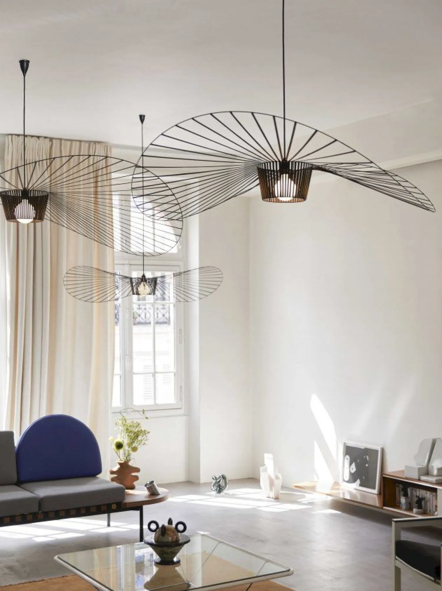 Moderne Hanglampen|Moderne Hanglampen-Petite Friture Vertigo M Hanglamp Bronze