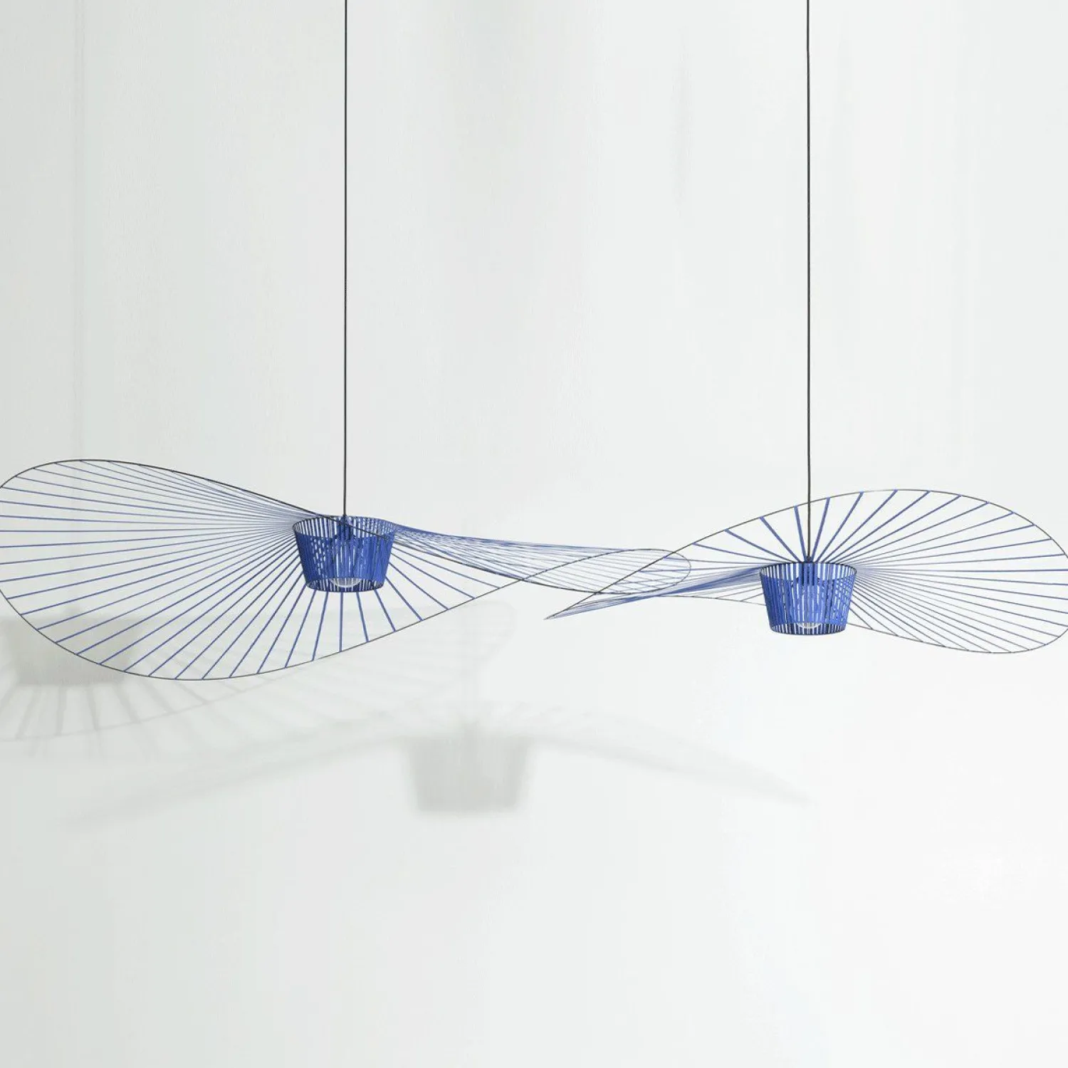 Moderne Hanglampen|Moderne Hanglampen-Petite Friture Vertigo M Hanglamp Cobalt