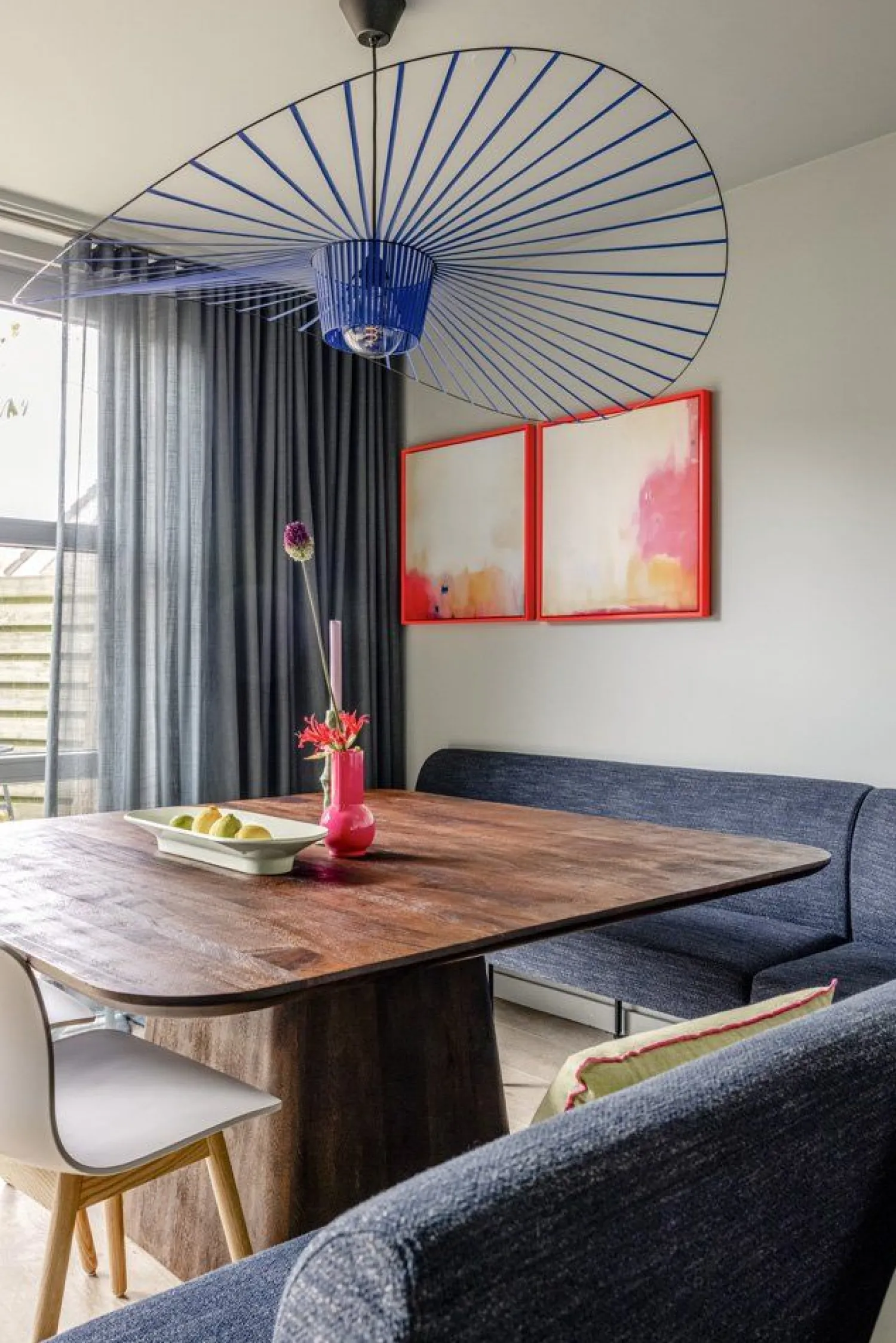 Moderne Hanglampen|Moderne Hanglampen-Petite Friture Vertigo M Hanglamp Cobalt