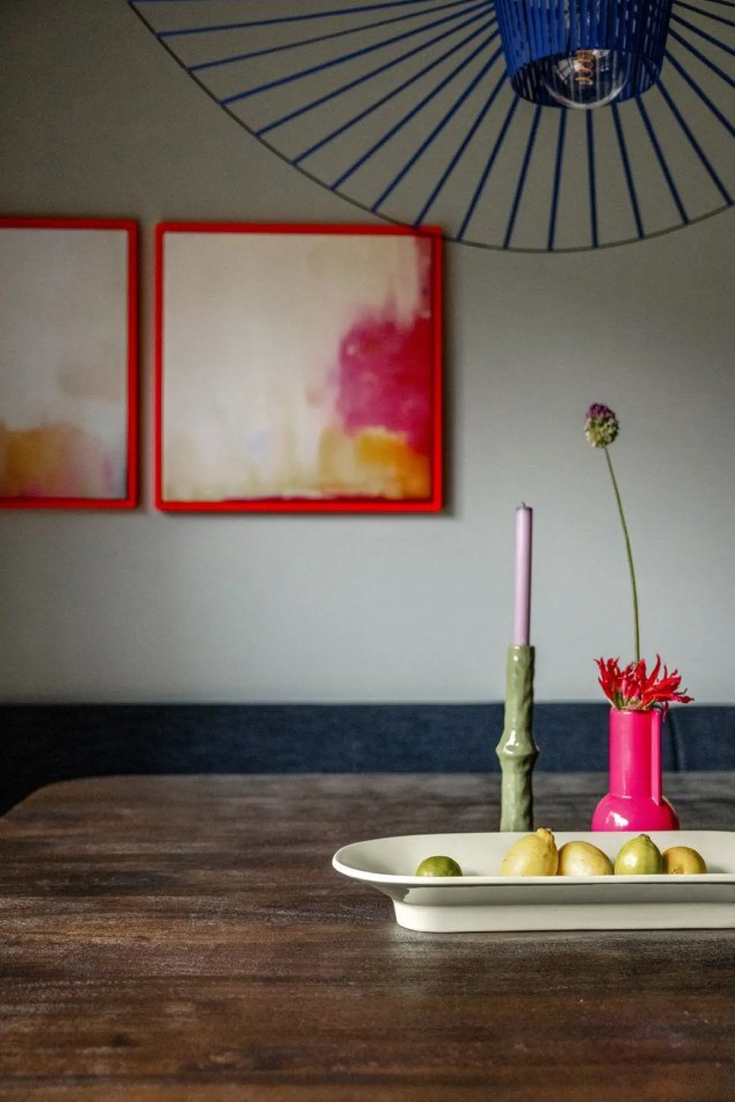 Moderne Hanglampen|Moderne Hanglampen-Petite Friture Vertigo M Hanglamp Cobalt
