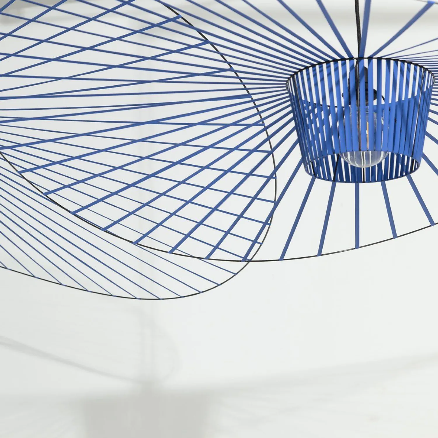 Moderne Hanglampen|Moderne Hanglampen-Petite Friture Vertigo M Hanglamp Cobalt
