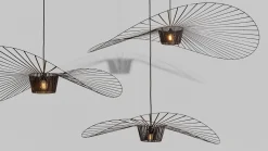 Moderne Hanglampen|Moderne Hanglampen-Petite Friture Vertigo M Hanglamp Zwart