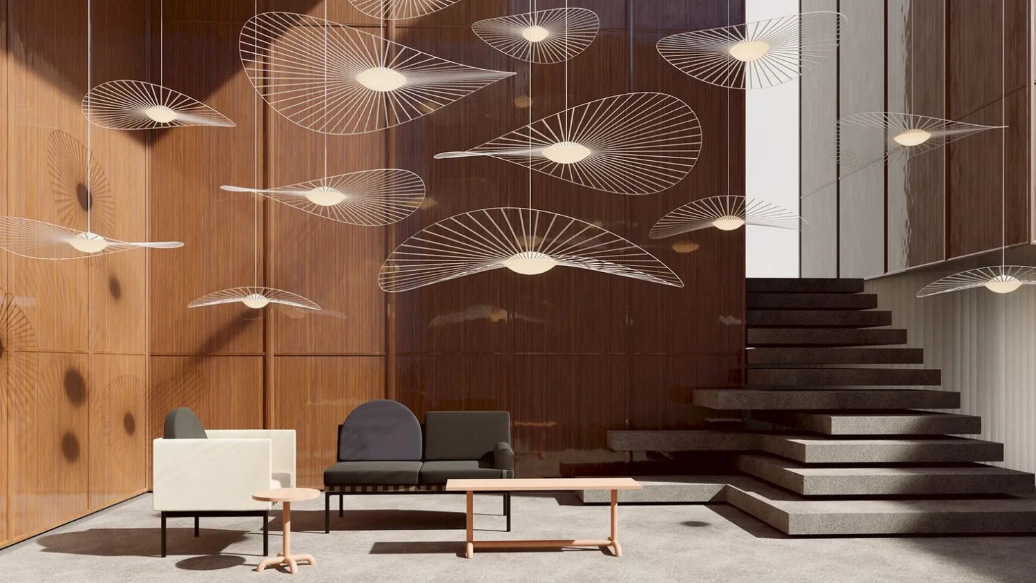 Design Hanglampen|Design Hanglampen-Petite Friture Vertigo Nova L Hanglamp Wit