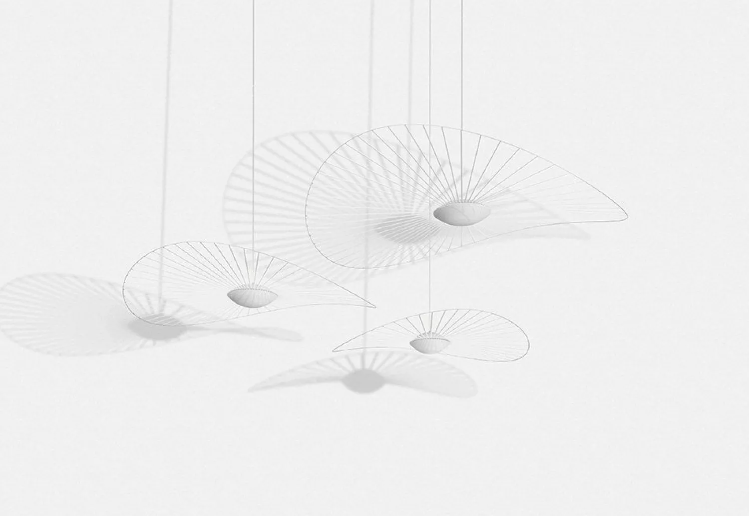 Design Hanglampen|Design Hanglampen-Petite Friture Vertigo Nova L Hanglamp Wit