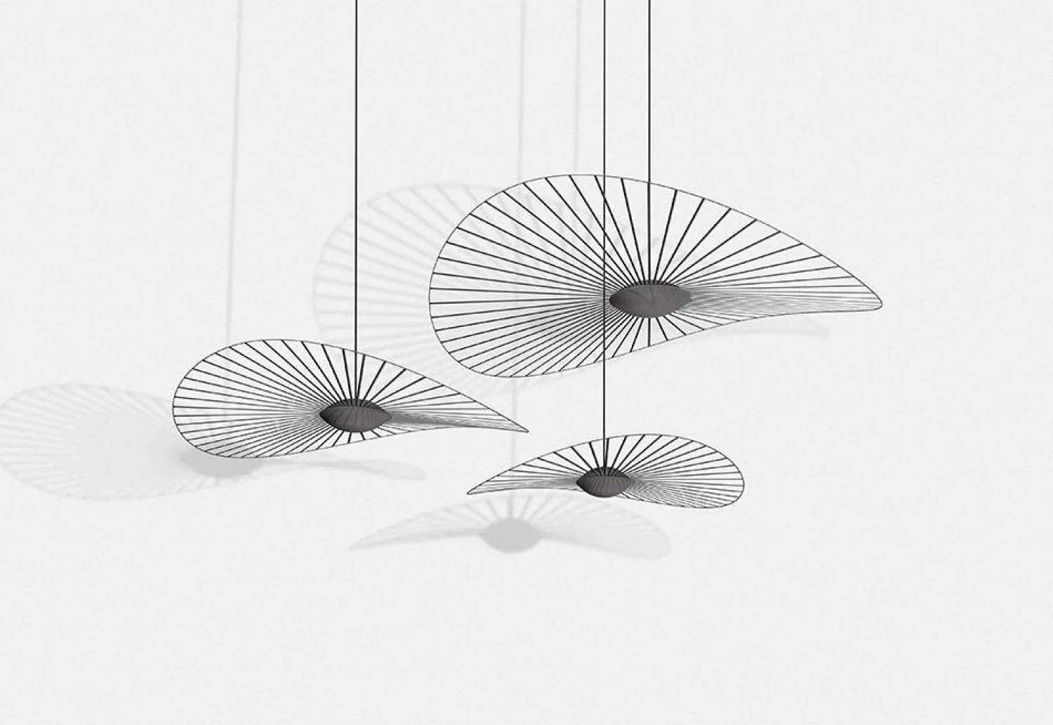 Design Hanglampen|Design Hanglampen-Petite Friture Vertigo Nova L Hanglamp Zwart