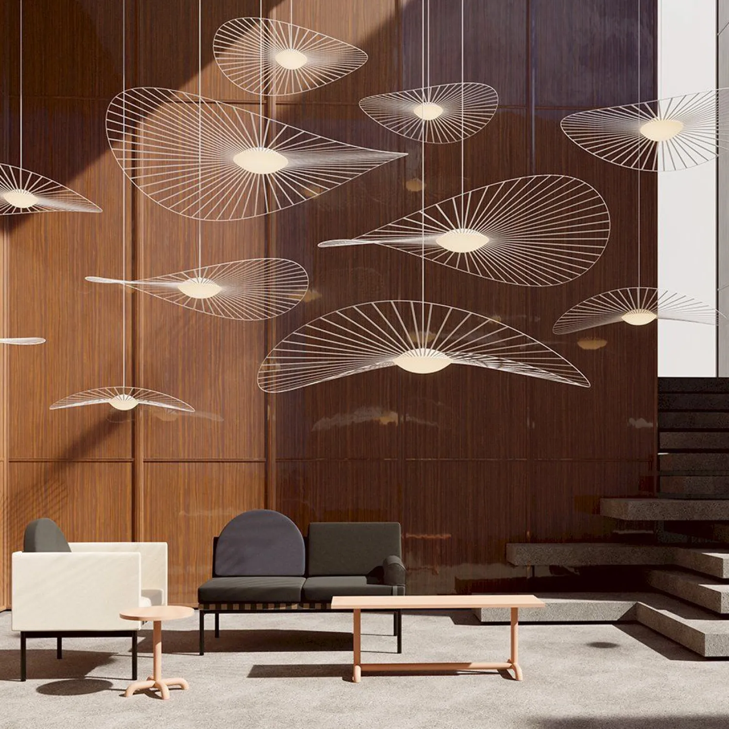 Design Hanglampen|Design Hanglampen-Petite Friture Vertigo Nova S Hanglamp Wit