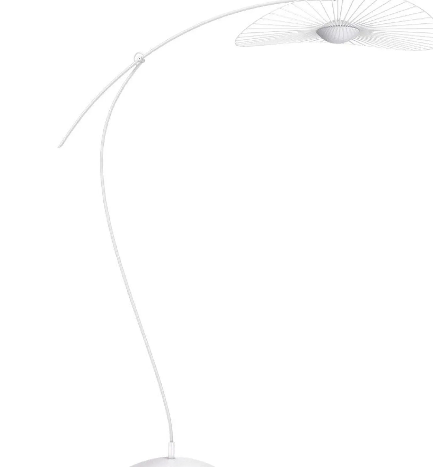 Design Vloerlampen|Vloerlampen-Petite Friture Vertigo Nova Vloerlamp Wit