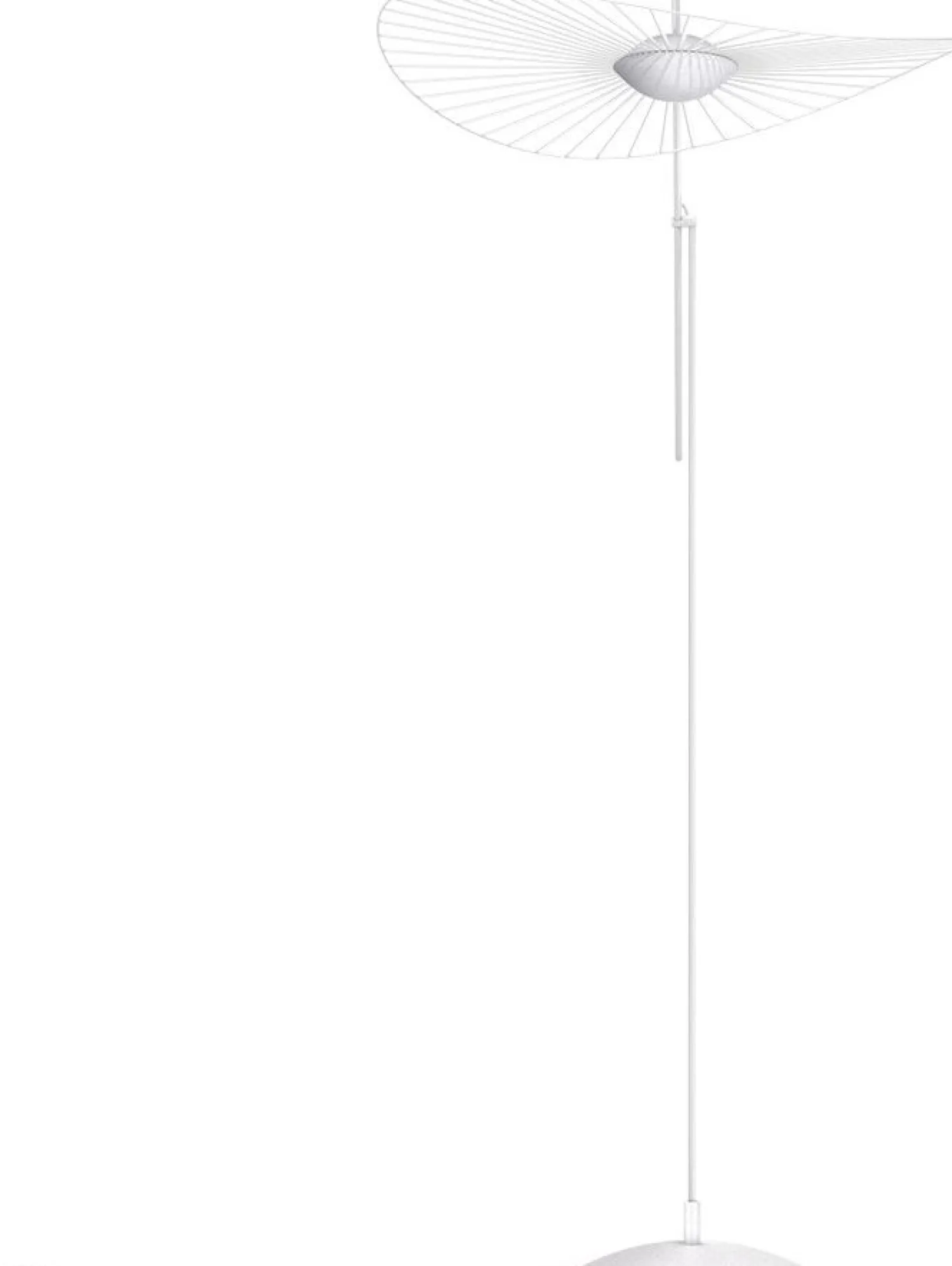 Design Vloerlampen|Vloerlampen-Petite Friture Vertigo Nova Vloerlamp Wit