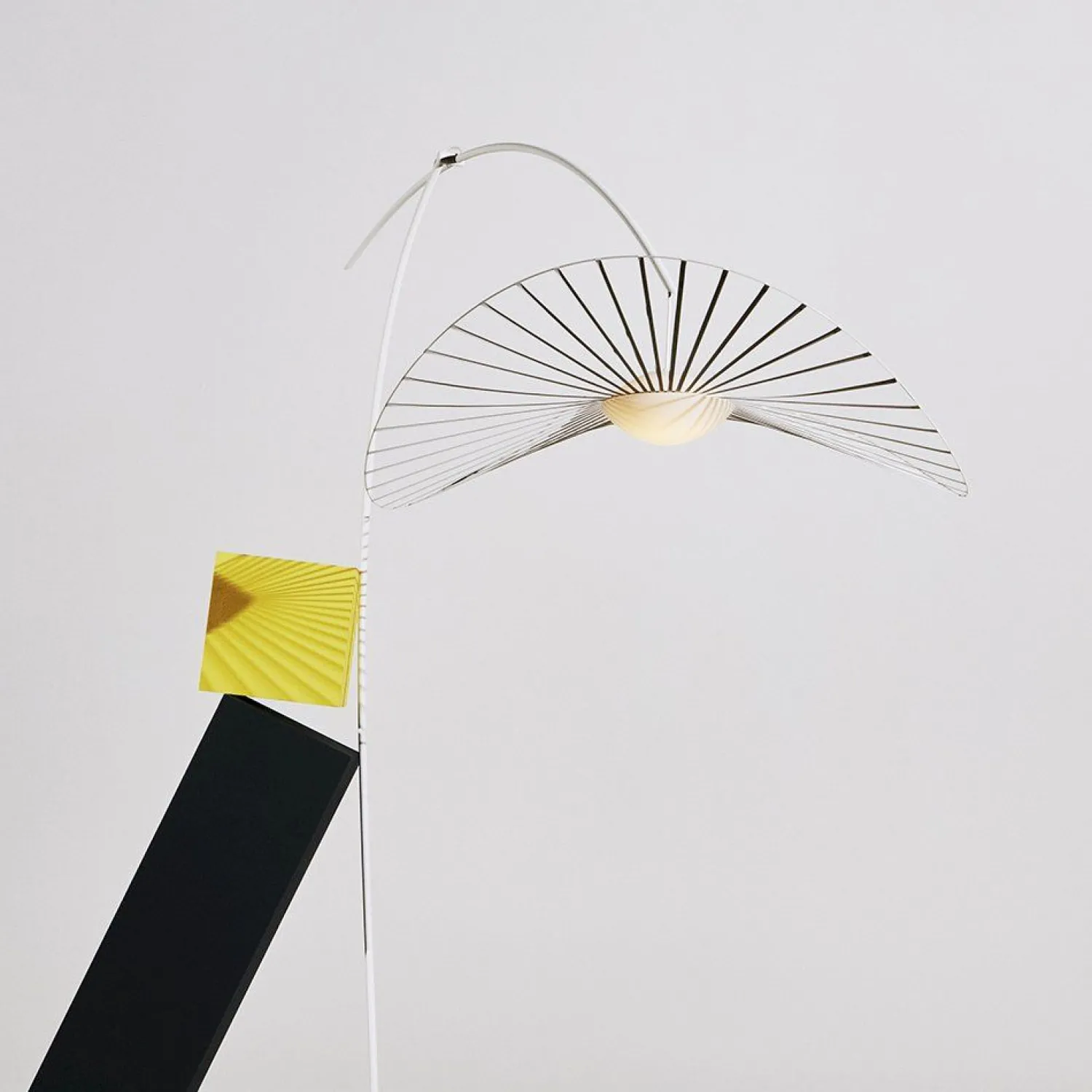 Design Vloerlampen|Vloerlampen-Petite Friture Vertigo Nova Vloerlamp Wit