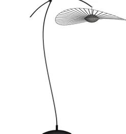 Design Vloerlampen|Vloerlampen-Petite Friture Vertigo Nova Vloerlamp Zwart