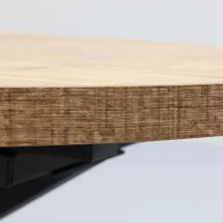 Uitschuifbare Eettafels|Ovale Eettafels-Trendhopper Viano Eettafel Mango