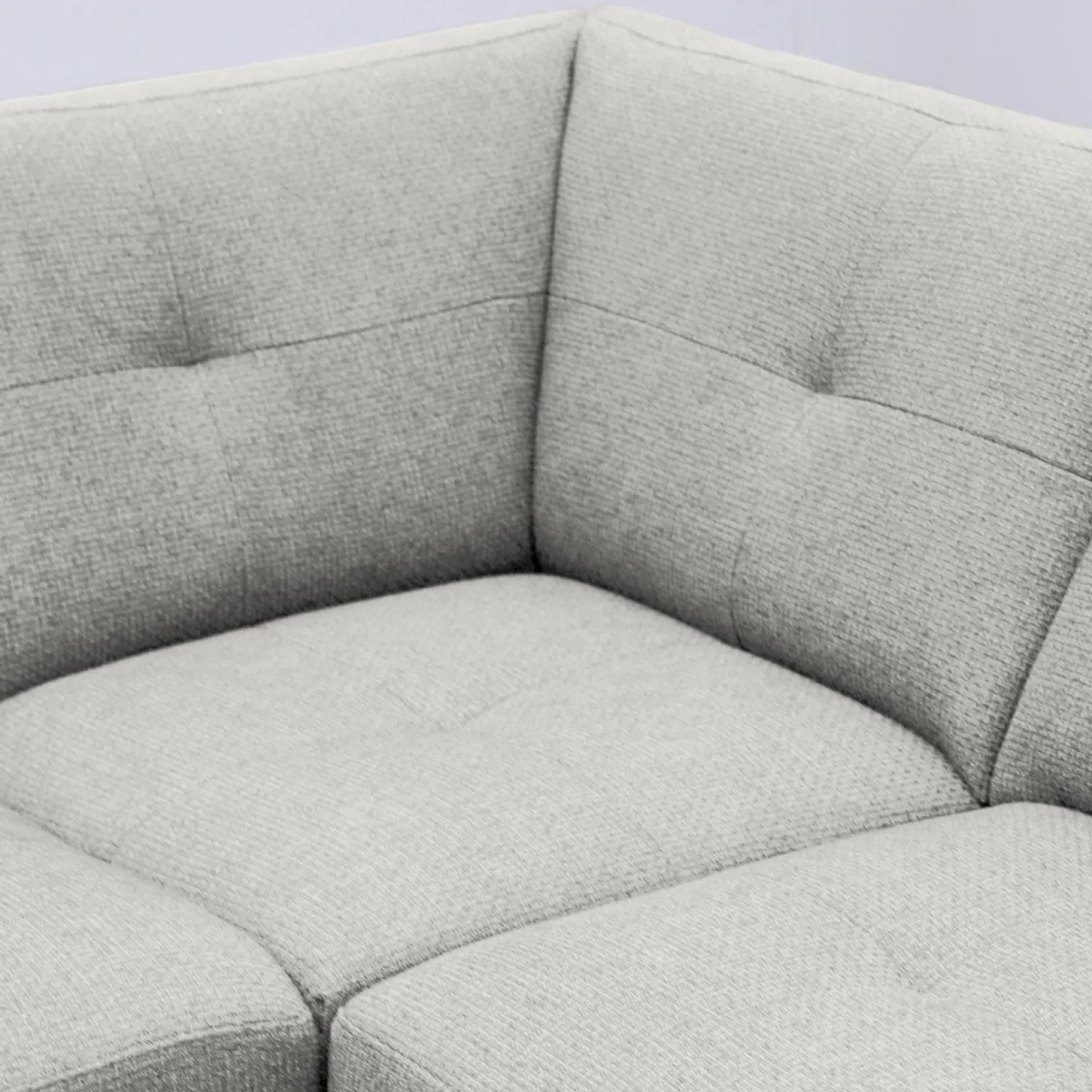 Hoekbanken-Trendhopper Viborg Links Hoekbank Light Grey