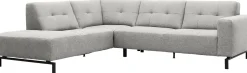 Hoekbanken-Trendhopper Viborg Links Hoekbank Light Grey