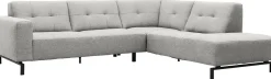 Hoekbanken-Trendhopper Viborg Rechts Hoekbank Light Grey