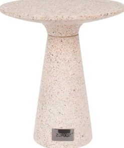 Ronde Bijzettafels-Zuiver Victoria Bijzettafel Pink