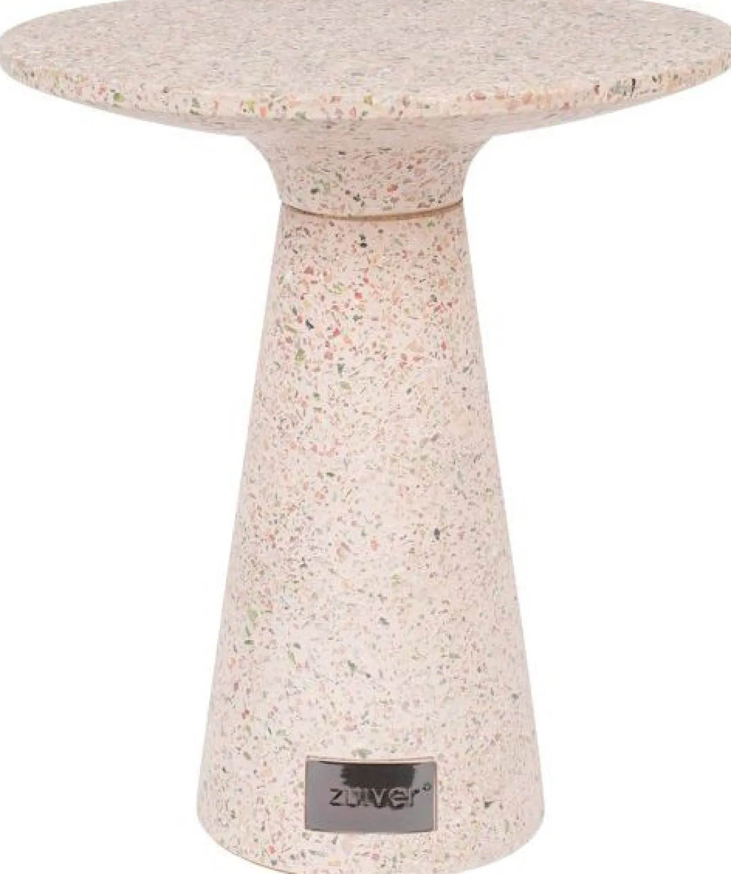 Ronde Bijzettafels-Zuiver Victoria Bijzettafel Pink