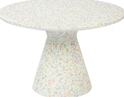 Ronde Salontafels-Zuiver Victoria Salontafel White