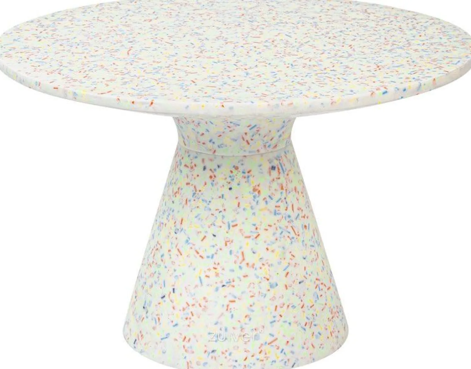 Ronde Salontafels-Zuiver Victoria Salontafel White