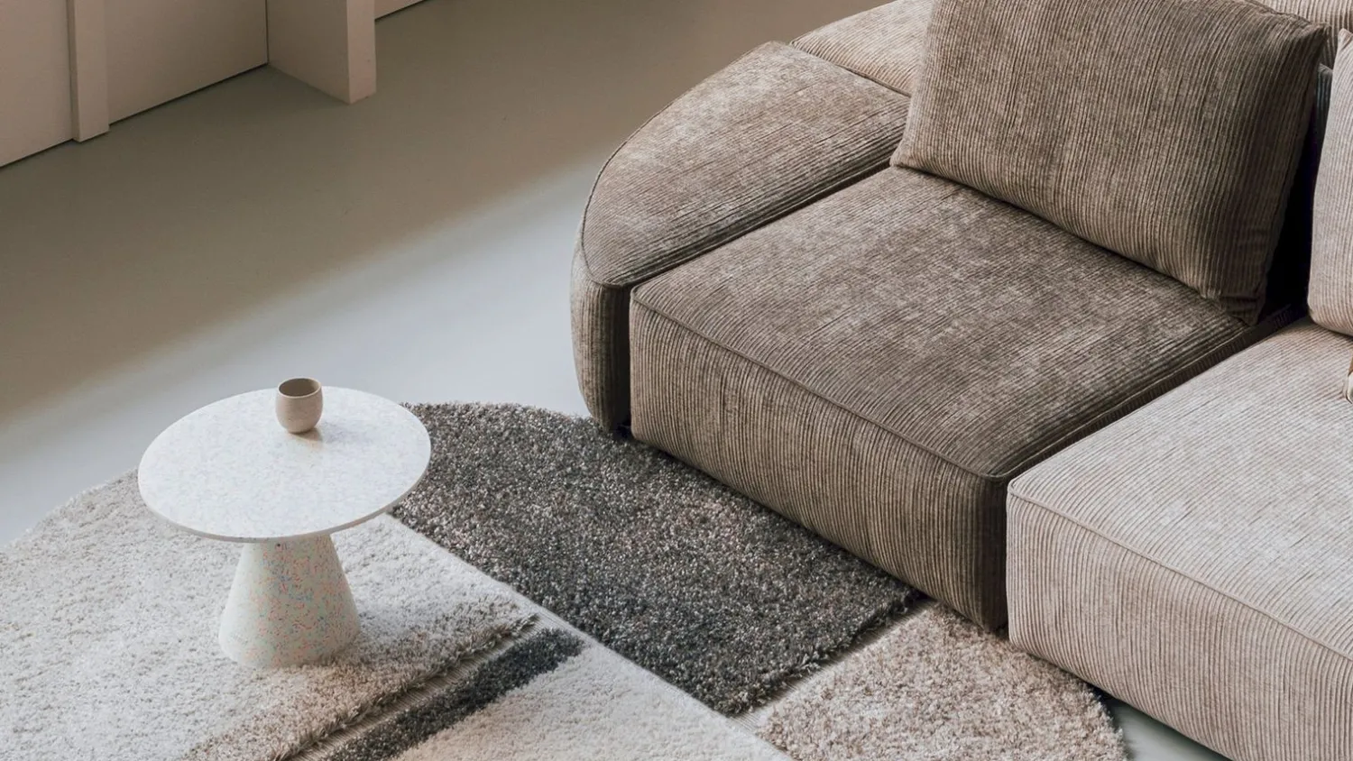 Ronde Salontafels-Zuiver Victoria Salontafel White