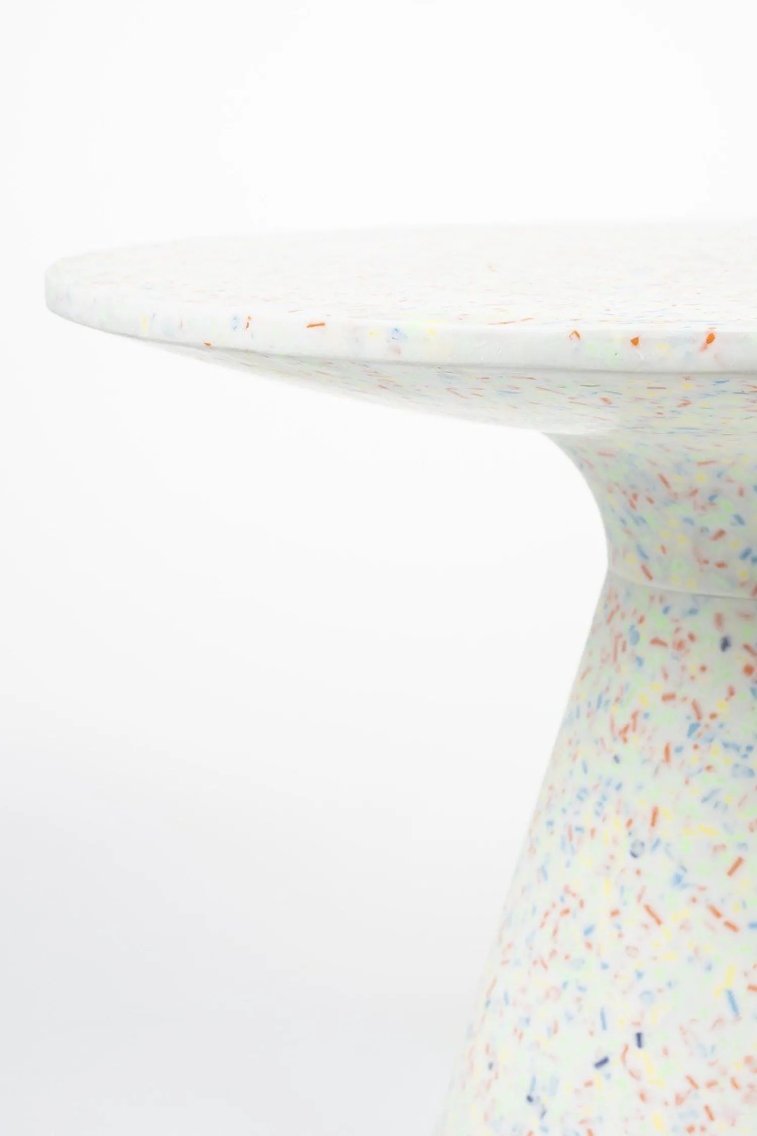 Ronde Salontafels-Zuiver Victoria Salontafel White