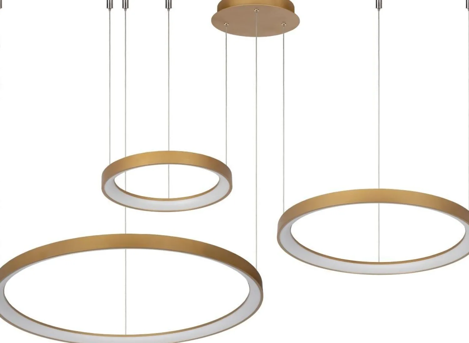 Hanglampen|Hanglampen-Lucide Vidal Hanglamp Goud